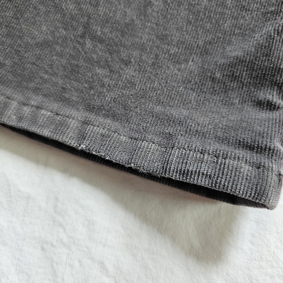 JAG gray corduroy lowrise boot leg y2k 70's stretchy retro western pants Size 10 - Picture 7 of 8